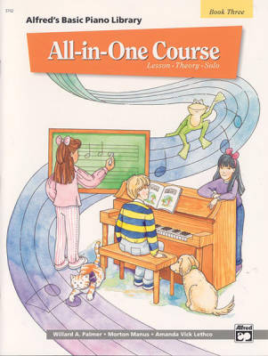 Alfred Publishing - Alfreds Basic All-in-One Course, Book 3 Palmer/Manus/Lethco - Piano - Livre
