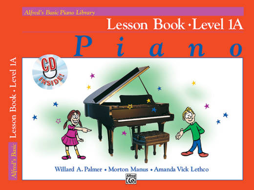 Alfred\'s Basic Piano Library: Lesson Book 1A - Palmer/Manus/Lethco - Piano - Book/CD