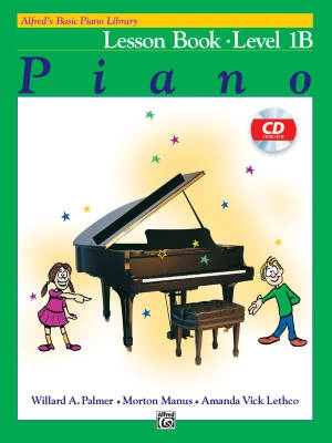 Alfred Publishing - Alfreds Basic Piano Library: Lesson Book 1B - Palmer/Manus/Lethco - Piano - Book/CD