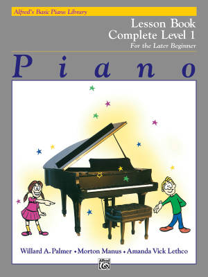 Alfred\'s Basic Piano Library: Lesson Book Complete 1 (1A/1B) - Palmer/Manus/Lethco - Piano - Book