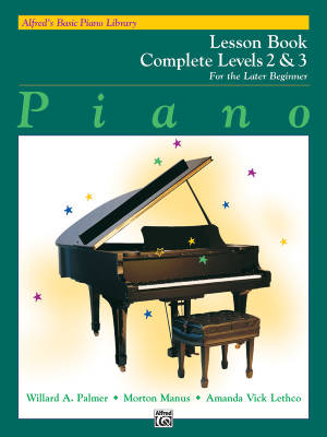 Alfred\'s Basic Piano Library: Lesson Book Complete 2 & 3 - Palmer/Manus/Lethco - Piano - Book