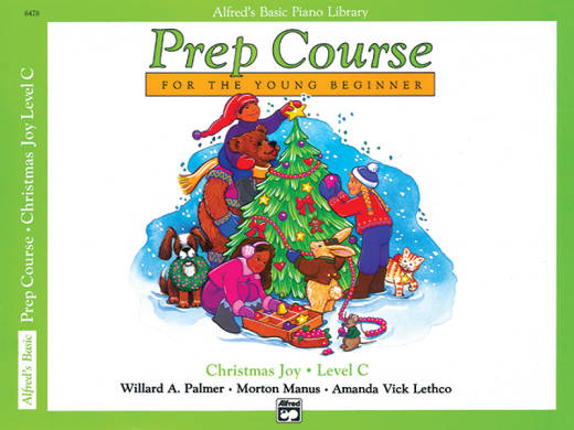 Alfred Publishing - Alfreds Basic Piano Prep Course: Christmas Joy! Book C - Palmer/Manus/Lethco - Piano - Book