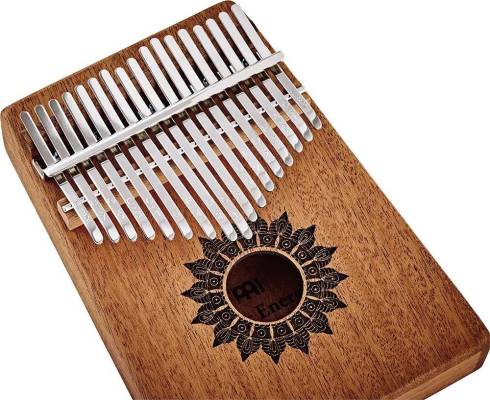 17-Note Sound Hole Kalimba - Mahogany