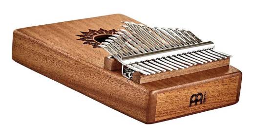 17-Note Sound Hole Kalimba - Mahogany