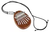 8-Note Mini Sound Hole Kalimba - Sapele