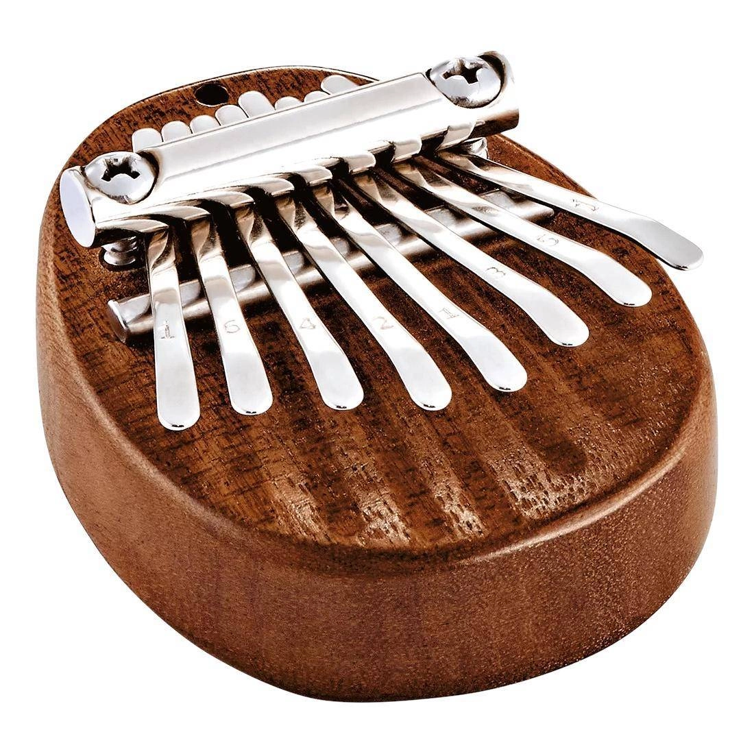 8-Note Mini Sound Hole Kalimba - Sapele