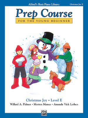 Alfred Publishing - Alfreds Basic Piano Prep Course: Christmas Joy! Book E - Palmer/Manus/Lethco - Piano - Book