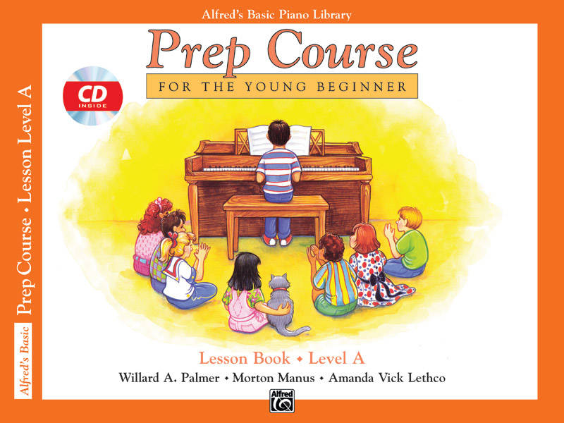 Alfred\'s Basic Piano Prep Course: Lesson Book A - Palmer/Manus/Lethco - Piano - Book/CD
