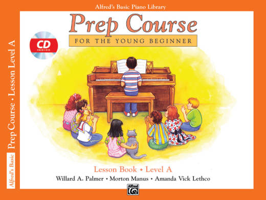Alfred Publishing - Alfreds Basic Piano Prep Course: Lesson Book A - Palmer/Manus/Lethco - Piano - Book/CD