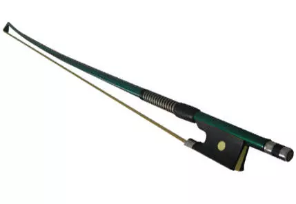 P&H Bows - Fiberglass Violin Bow Real Hair Green