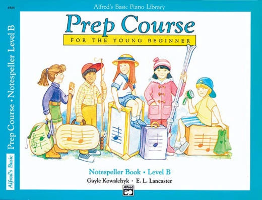 Alfred Publishing - Alfreds Basic Piano Prep Course: Notespeller Book B - Kowalchyk/Lancaster - Piano - Book