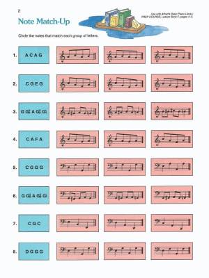 Alfred\'s Basic Piano Prep Course: Notespeller Book F - Kowalchyk/Lancaster - Piano - Book