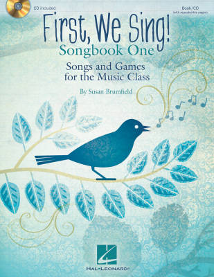 Hal Leonard - First, We Sing! Songbook One - Brumfield - Book/CD