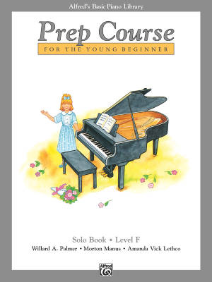 Alfred Publishing - Alfreds Basic Piano Prep Course: Solo Book F - Palmer/Manus/Lethco - Piano - Book
