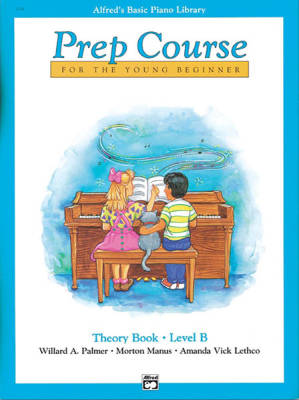 Alfred Publishing - Alfreds Basic Piano Prep Course: Theory Book B - Palmer/Manus/Lethco - Piano - Book