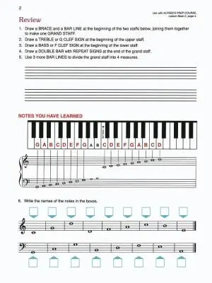 Alfred\'s Basic Piano Prep Course: Theory Book C - Palmer/Manus/Lethco - Piano - Book