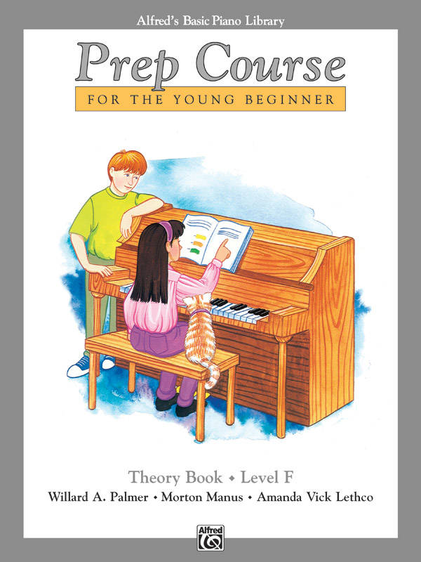 Alfred\'s Basic Piano Prep Course: Theory Book F - Palmer/Manus/Lethco - Piano - Book