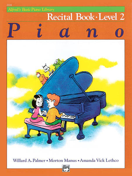 Alfred\'s Basic Piano Library: Recital Book 2 - Palmer/Manus/Lethco - Piano - Book