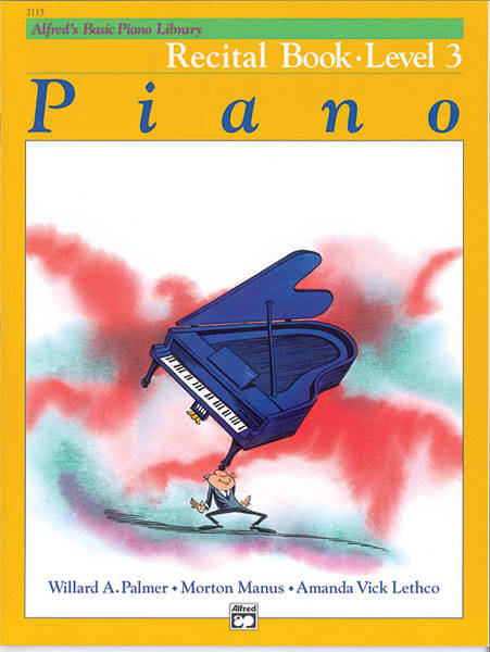 Alfred\'s Basic Piano Library: Recital Book 3 - Palmer/Manus/Lethco - Piano - Book