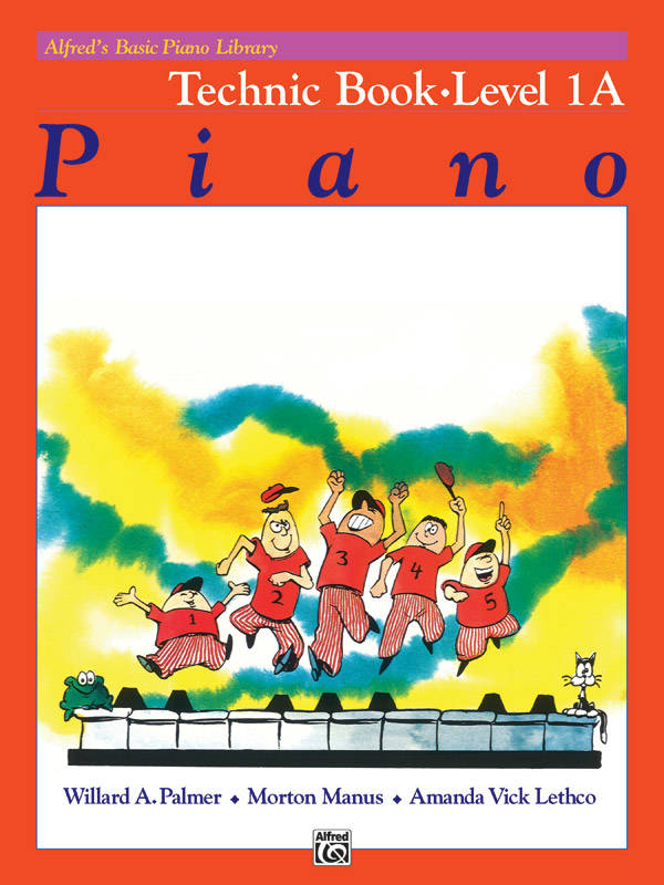 Alfred\'s Basic Piano Library: Technic Book 1A - Palmer/Manus/Lethco - Piano - Book