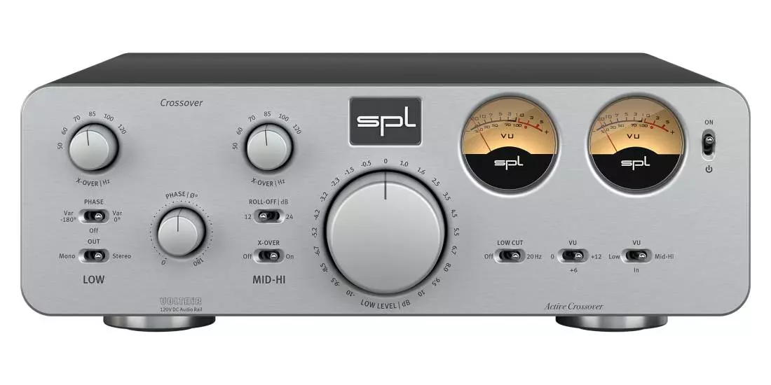 Active Analog 2-Way Crossover - Silver