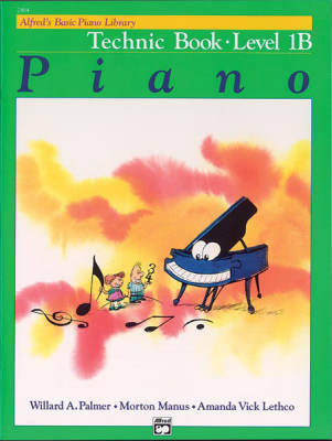 Alfred Publishing - Alfreds Basic Piano Library: Technic Book 1B - Palmer/Manus/Lethco - Piano - Book
