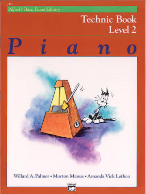 Alfred Publishing - Alfreds Basic Piano Library: Technic Book 2 - Palmer/Manus/Lethco - Piano - Book