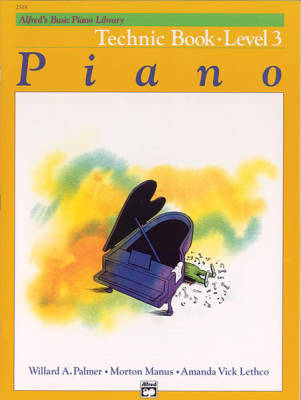 Alfred\'s Basic Piano Library: Technic Book 3 - Palmer/Manus/Lethco - Piano - Book