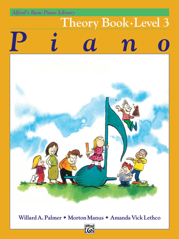 Alfred\'s Basic Piano Library: Theory Book 3 - Palmer/Manus/Lethco - Piano - Book