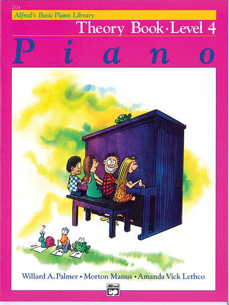 Alfred\'s Basic Piano Library: Theory Book 4 - Palmer/Manus/Lethco - Piano - Book