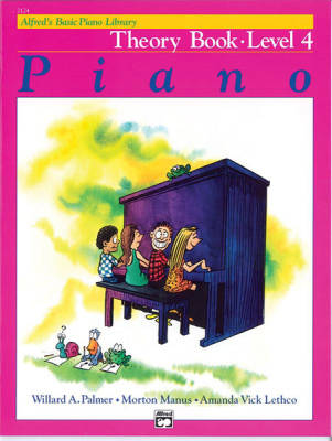 Alfred Publishing - Alfreds Basic Piano Library: Theory Book 4 - Palmer/Manus/Lethco - Piano - Book