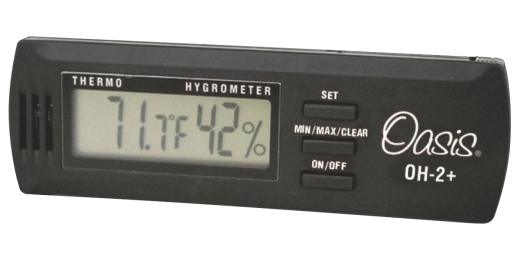 Oasis Guitar Products - OH-2+ Digital Hygrometer