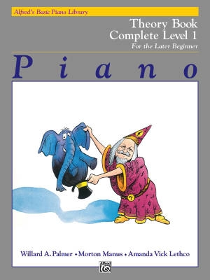 Alfred Publishing - Alfreds Basic Piano Library: Theory Book Complete 1 (1A/1B) - Palmer/Manus/Lethco - Piano - Book