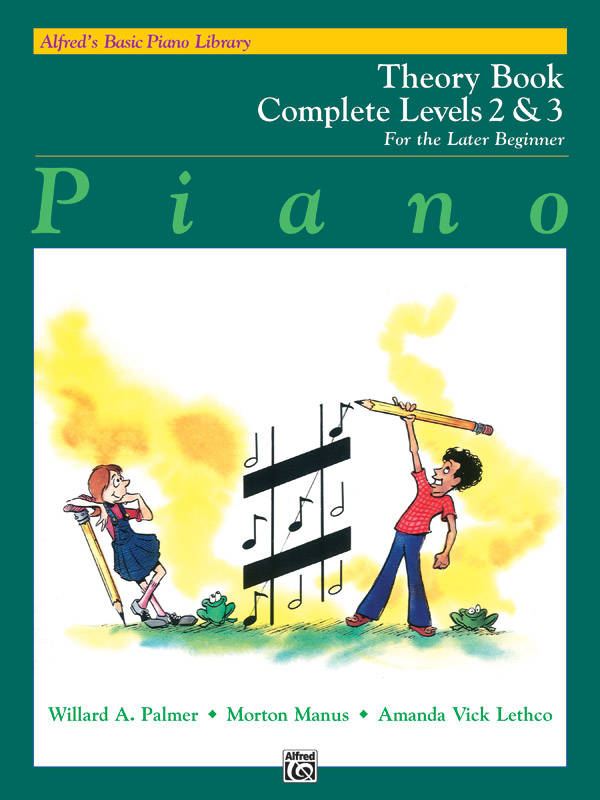 Alfred\'s Basic Piano Library: Theory Book Complete 2 & 3 - Palmer/Manus/Lethco - Piano - Book