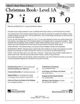 Alfred\'s Basic Piano Library: Top Hits! Christmas Book 1A - Lancaster/Manus - Piano - Book
