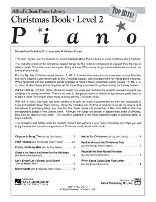 Alfred\'s Basic Piano Library: Top Hits! Christmas Book 2 - Lancaster/Manus - Piano - Book