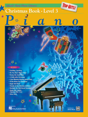 Alfred Publishing - Alfreds Basic Piano Library: Top Hits! Christmas Book 3 - Lancaster/Manus - Piano - Book