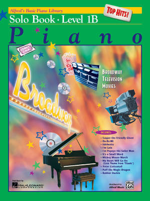 Alfred Publishing - Alfreds Basic Piano Library: Top Hits! Solo Book 1B - Lancaster/Manus - Piano - Book