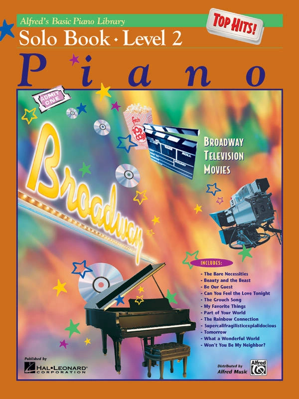 Alfred\'s Basic Piano Library: Top Hits! Solo Book 2 - Lancaster/Manus - Piano - Book