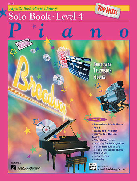Alfred\'s Basic Piano Library: Top Hits! Solo Book 4 - Lancaster/Manus - Piano - Book