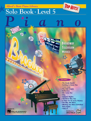 Alfred Publishing - Alfreds Basic Piano Library: Top Hits! Solo Book 5 - Lancaster/Manus - Piano - Book