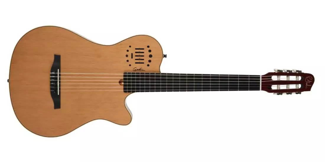 Multiac Grand Concert Duet Ambiance HG Electro-Acoustic Guitar - Natural