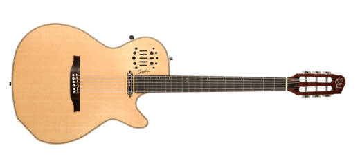 Multiac Spectrum Steel Electro-Acoustic Guitar w/vbgac - Natural HG