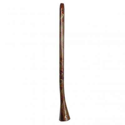Toca Percussion - Duro Didgeridoo, Large Horn - Green Swirl