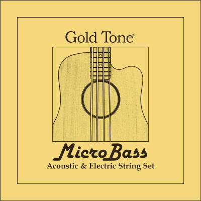 Gold Tone - MBS MicroBass Rubber/Polymer Strings