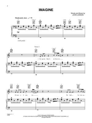 Imagine - Lennon - Piano/Vocal/Guitar - Sheet Music
