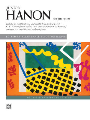 Alfred Publishing - Junior Hanon - Hanon/Small - Piano - Book