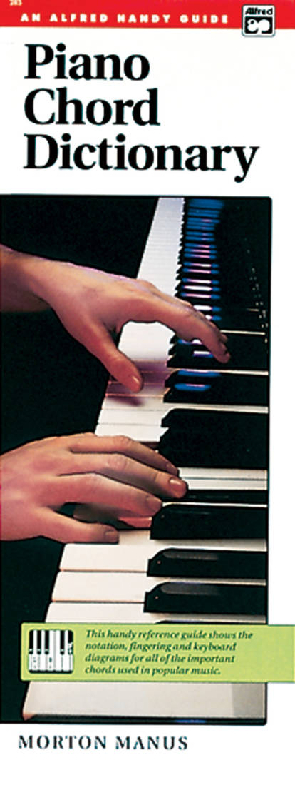 Piano Chord Dictionary - Manus - Book