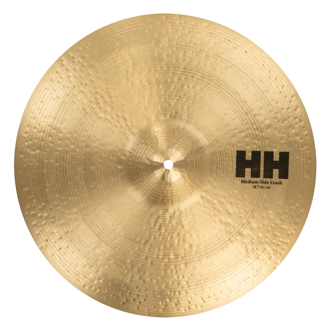 Hand Hammered Medium Thin Crash Cymbal - 18\'\'