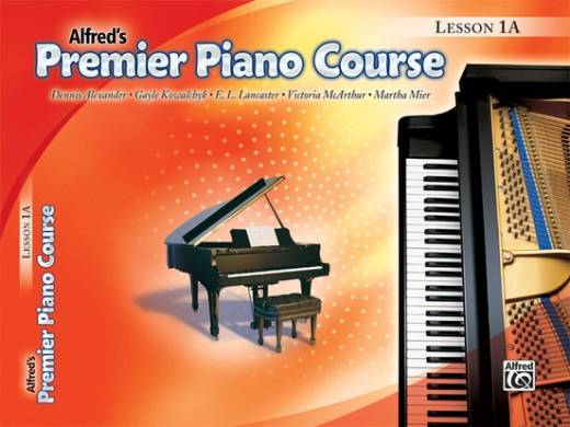 Alfred Publishing - Premier Piano Course, Lesson 1A - Piano - Book